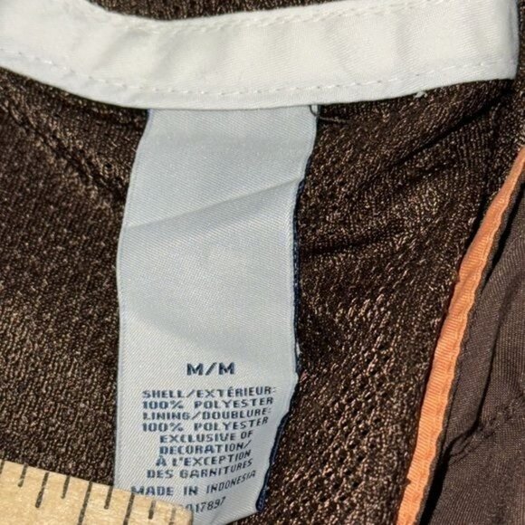 Old Navy Mens Brown Board Shorts With White Stripes Size M - Picture 3 of 6